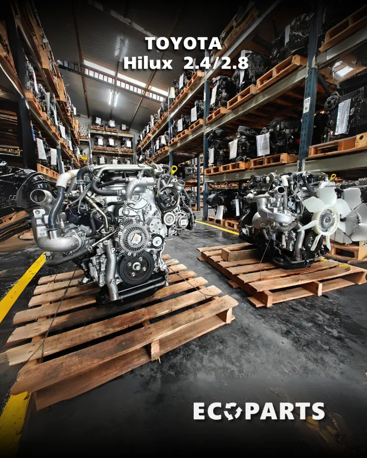 Motor Toyota Hilux 2.4 / 2.8 — EcoParts Luján